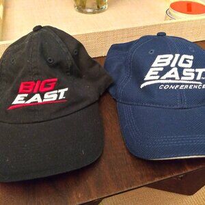 Big East Conference NCAA Hats NWOT